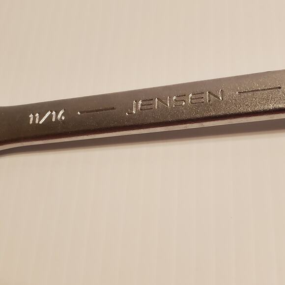 Jensen combo wrenches 1"   11/16". Made in USA - Picture 12 of 16